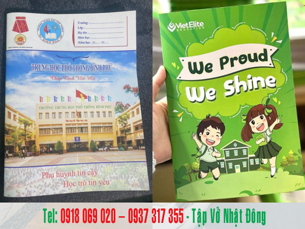 quy trình sản xuất vở học sinh