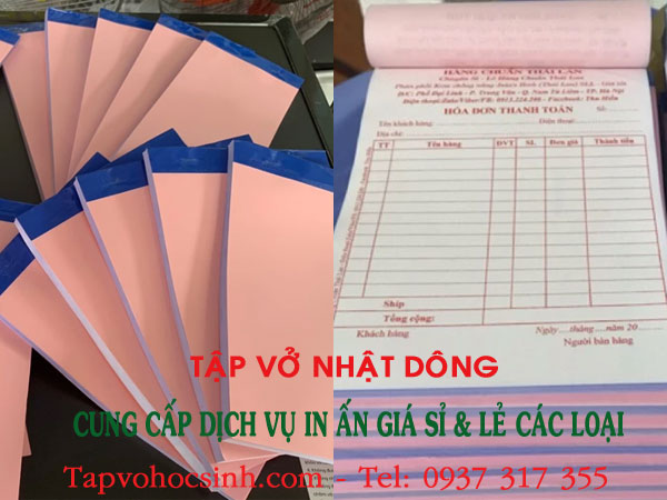 giá in hoá đơn bán lẻ HCM