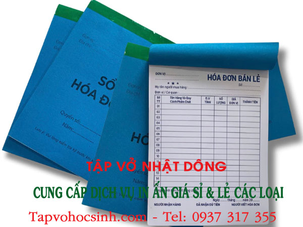 in hoá đơn bán lẻ HCM