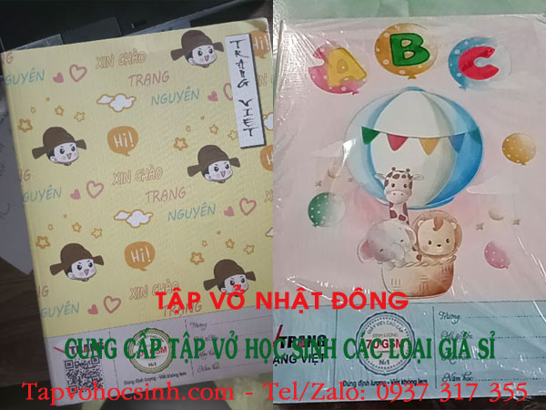 vở học sinh 4 ô ly