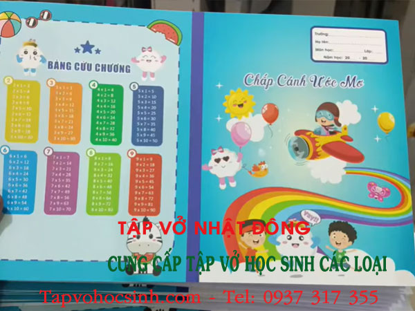 công ty sản xuất vở học sinh