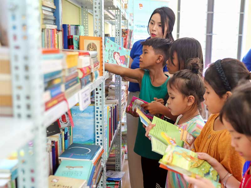 Thành lập thói quen đọc và văn hoá đọc sách là yếu tố căn bản để học tập tốt