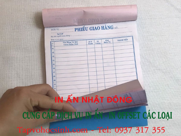 in hoá đơn bán lẻ tại gò vấp