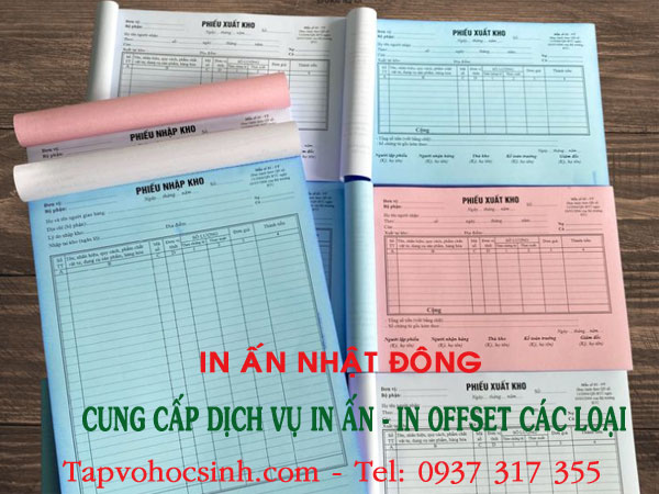 Báo giá in hóa đơn bán lẻ theo yêu cầu chi tiết mới nhất 2026 cho 100+ ngành nghề tại DN In Nhật Đông 2 bao-gia-in-hoa-don-ban-le